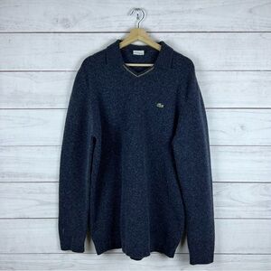 Vintage Lacoste Wool Woolmark Sweater Size 7